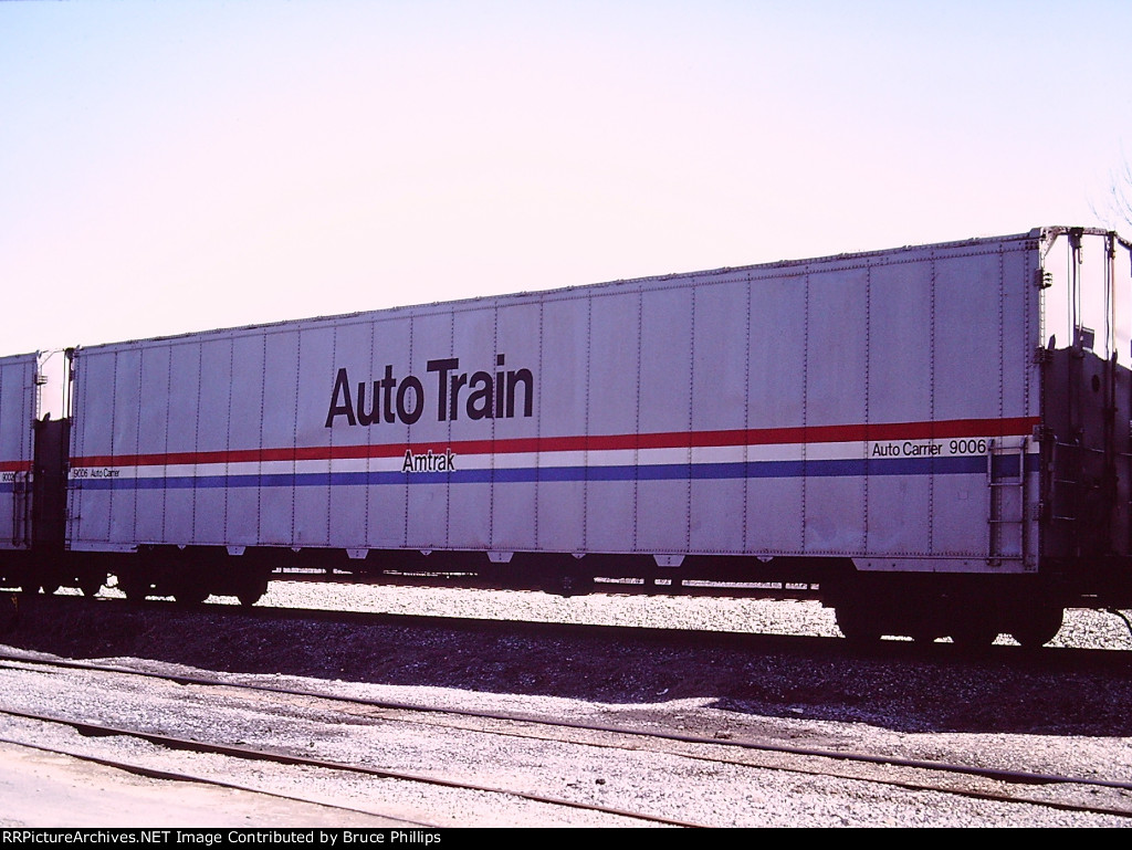 Amtrak Auto Train Auto Carrier - 1985